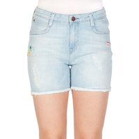 Lee Damen Jeans Short Boyfriend -Blau - Deep Embroidery von Lee