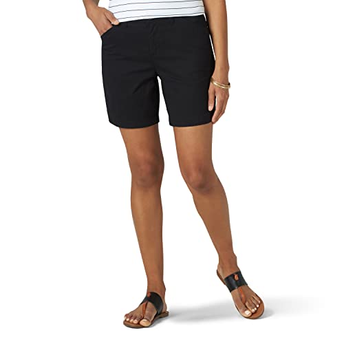 Lee Damen Legendäre 17,8 cm Lange Chino Walkshort Shorts, schwarz, 36 von Lee