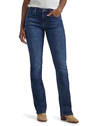 Lee Damen Legendary Mid Rise Bootcut Jeans, Rivers Edge, 50 von Lee