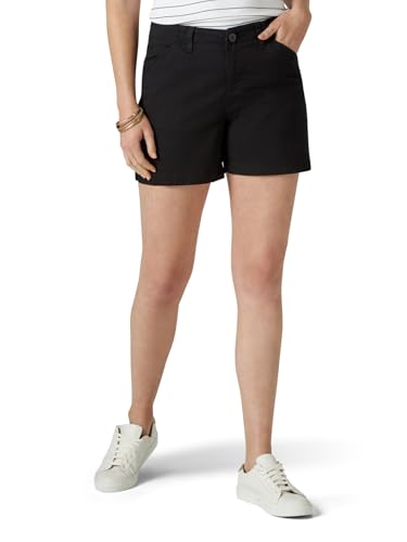 Lee Damen Legendäre Chino, 12,7 cm Shorts, Schwarz, 40 Lee Damen Legendäre Chino, 12,7 cm Shorts, Schwarz, 40 von Lee