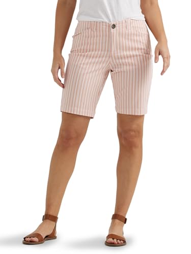 Lee Damen Legendäre Chino-Bermuda-Shorts, 22,9 cm Bermudas, Bud Stripe, 36 von Lee