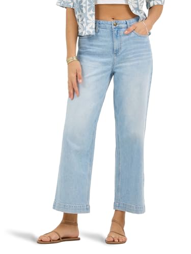 Lee Legendary Damen-Jeans, 66 cm, weites Bein, bauchfrei, New Love, 40 von Lee