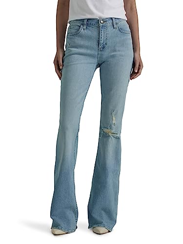 Lee Damen Legendary Mid Rise Flare Jeans, Morning Veil Dx, 40 Lang von Lee