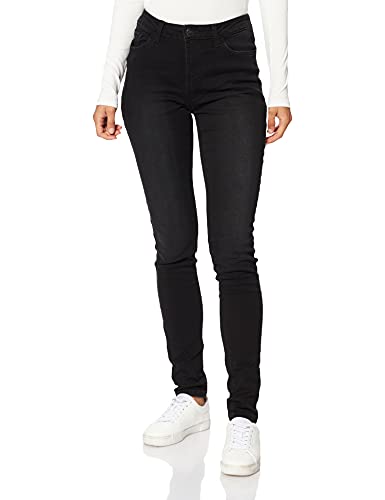 Lee Damen Legendary Skinny Jeans, Black, 32W / 33L von Lee