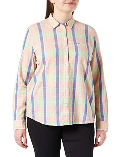 Lee Damen One Pocket Shirt Hemd, Mehrfarbig (La Pink Nl), X-Small von Lee