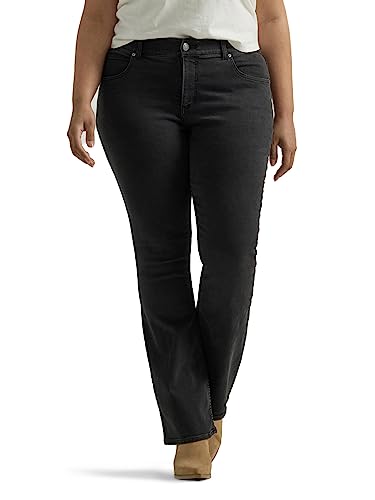 Lee Damen Plus Size Ultra Lux Comfort with Flex Motion Bootcut Jeans, Midnight Bloom, 48 Mehr von Lee