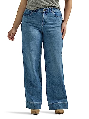 Lee Damen Plus Size Ultra Lux Comfort with Flex Motion Bootcut Jeans, Elevated Retro, 54 Mehr von Lee