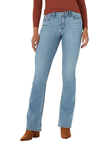 Lee Damen Regular Fit Bootcut Jeans, Schneestein, 48 von Lee