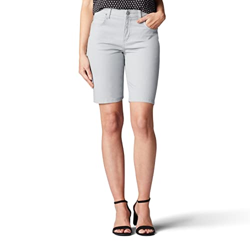 Lee Damen Relaxed-Fit Bermuda Jeans-Shorts, Legierung, 44 (12 M) Lee Damen Relaxed-Fit Bermuda Jeans-Shorts, Legierung, 44 (12 M) von Lee
