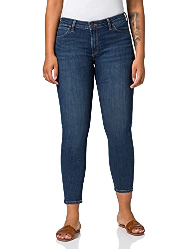 Lee Damen SCARLETT' Skinny Jeans, , Blau (Dark Ulrich Iy), 28W / 33L von Lee