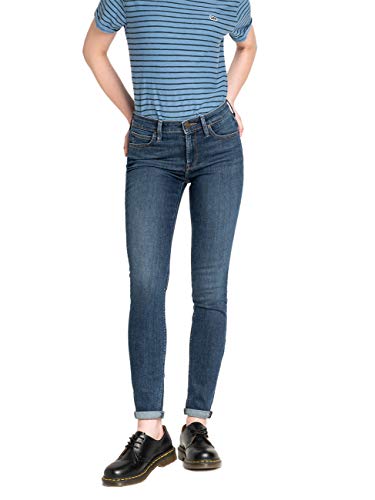 Lee Damen SCARLETT' Skinny Jeans, , Blau (Dark Ulrich Iy), 29W / 33L von Lee