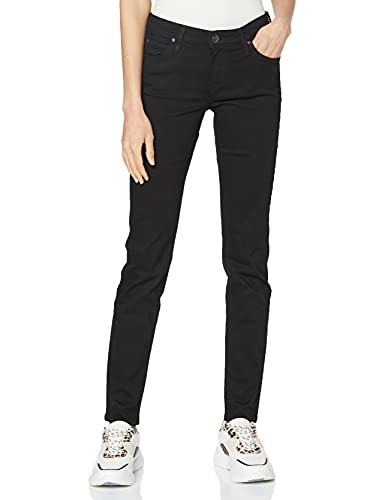 Lee Damen SCARLETT' Skinny Jeans, , Schwarz (Black Rinse), 24W / 31L von Lee