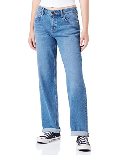 Lee Damen Scarlett High Jeans, Just A Breese, 34W / 33L EU von Lee
