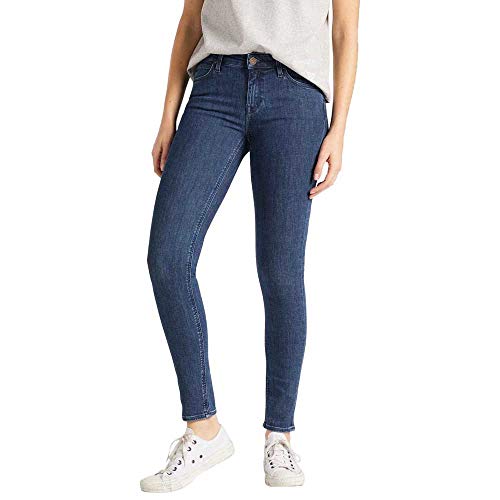 Lee Damen Scarlett Skinny Jeans, Bleu (Mid Jelt Gt), 25W / 31L von Lee