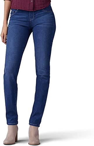 Lee Damen Sculpting Fit Slim Leg Pull On Jeans, Expedition, 36 von Lee