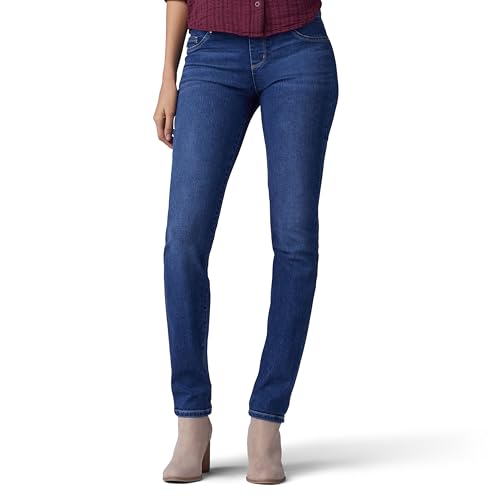 Lee Damen Sculpting Fit Slim Leg Pull On Jeans, Expedition, 40 Short von Lee