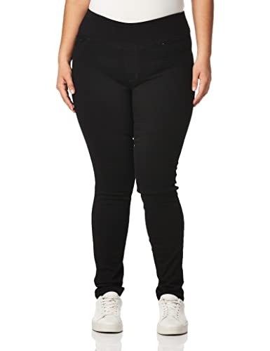 Lee Damen Sculpting Slim Fit Skinny Leg Pull on Jeans, Schwarz, 40S von Lee