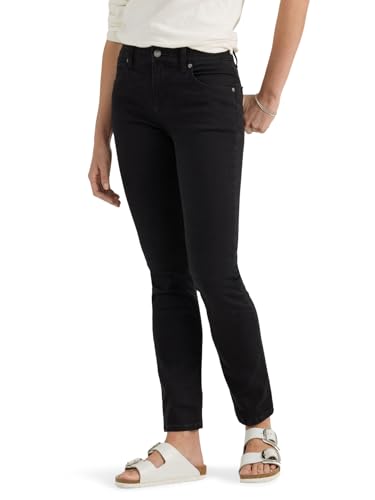 Lee Damen Ultra Lux Comfort Flex Motion Slim Straight with Ever Fit Jeans, Impress Me, 50 von Lee