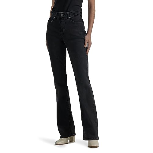 Lee Damen Ultra Lux Comfort with Flex Motion Bootcut Jeans, Midnight Bloom, 40 von Lee