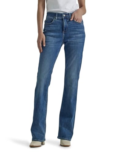 Lee Damen Ultra Lux Comfort with Flex Motion Bootcut Jeans, Indigo Facette, 50 von Lee