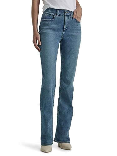 Lee Damen Ultra Lux Comfort with Flex Motion Bootcut Jeans, Paradise Dream, 48 von Lee