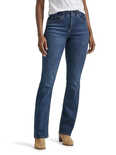 Lee Damen Ultra Lux Comfort with Flex Motion Bootcut Jeans, Star Rise, 46 Lange von Lee