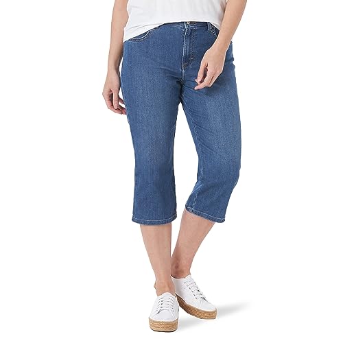 Lee Damen Capri-Jeans mit Lockerer Passform Hose, Soar, 44 von Lee