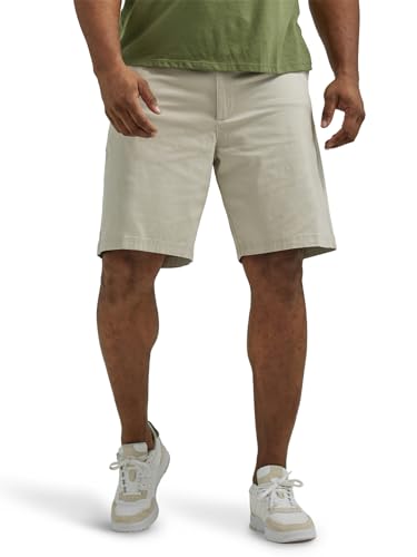 Lee Extreme Motion Herren-Shorts, Flache Vorderseite, Stone, 58 von Lee