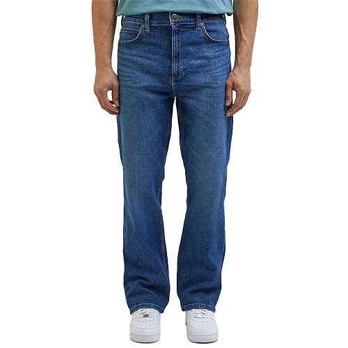 Lee Herren 70s Bootcut Jeans, Blau, 32W / 32L von Lee