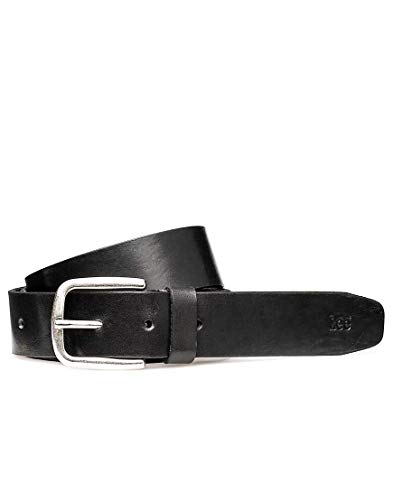 Lee Herren LEE BELT Gürtel, Schwarz (Black 01), 90 cm von Lee