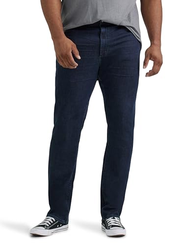 Lee Herren Big & Tall Extreme Motion Athletic Taper Jeans, Zander, 52W / 29L von Lee