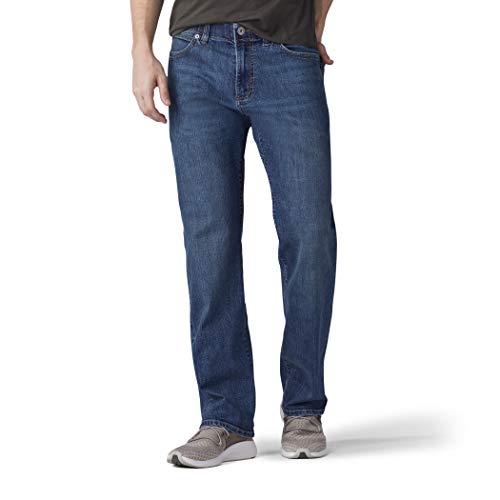 Lee Herren Big & Tall Performance Series Extreme Motion entspannter Passform Jeans, Mega, 60W / 29L von Lee