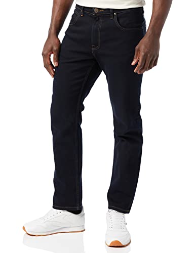 Lee Brooklyn Straight Herren Jeans, Blue Black, 32W / 30L von Lee