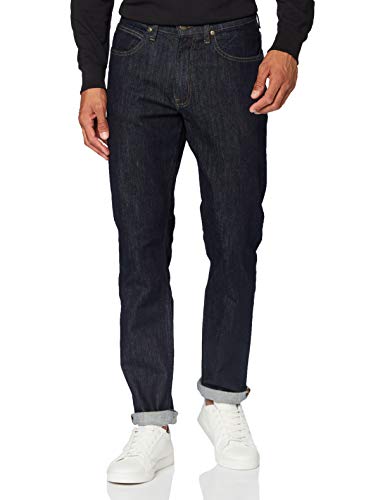 Lee Brooklyn Straight Herren Jeans, Rinse, 30W / 32L von Lee