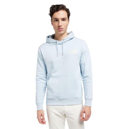 Lee Herren Core Hoodie Sweatshirt, Light Blue, S EU Lee Herren Core Hoodie Sweatshirt, Light Blue, S EU von Lee