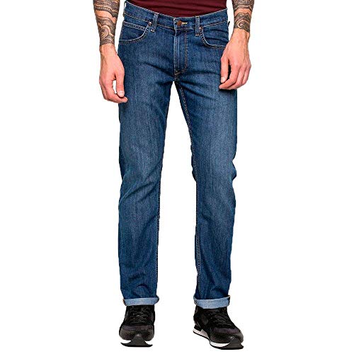 Lee Herren Daren Zip Fly Jeans, Blau (True Blue Hj), 38W / 30L von Lee