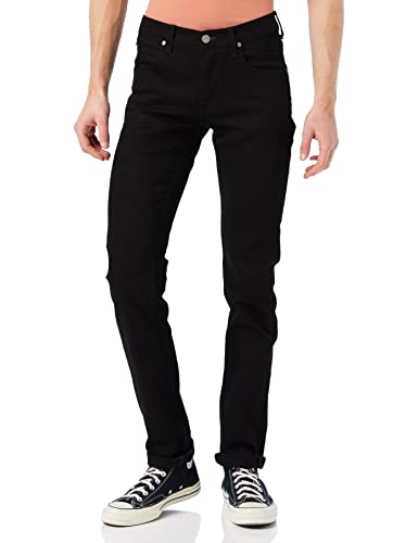 Lee Herren Daren Zip Fly Jeans, Clean Black, 28W / 32L von Lee