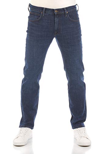 Lee Herren Daren Zip Fly Jeans, Dark Bluegrass, 34W / 30L von Lee