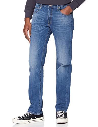Lee Herren Daren Zip Jeans, Mid Visual Cody, 33W / 34L von Lee