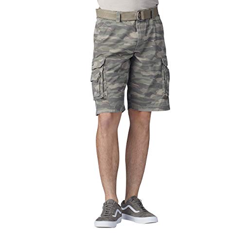 Lee Herren Dungarees New Belted Wyoming Cargo Short Cargos, Fatigue Camo, 52 von Lee