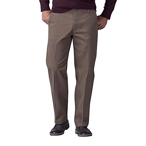 Lee Herren Big & Tall Extreme Motion Flat Front Regular Straight Pant Hose, Woodspice, 52W x 29L von Lee