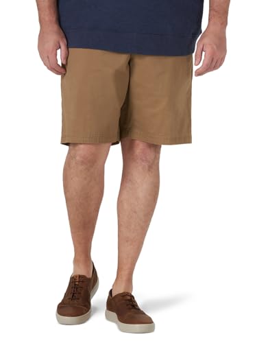 Lee Herren Extreme Motion Flat Front Shorts, Original Khaki, 50 von Lee