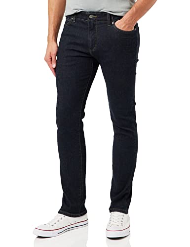 Lee Herren Skinny Fit Xm Night Walker Jeans, Schwarz (Night Wanderer Aa), 32W / 30L EU von Lee