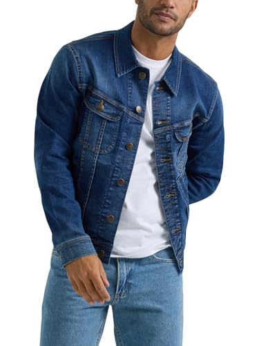 Lee Herren Extreme Motion Rider Jacket Jeansjacke, Treibholz, XXL von Lee