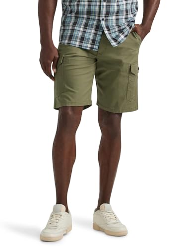 Lee Herren Extreme Motion Swope Cargo-Shorts Cargos, Olivgrün, 56 von Lee