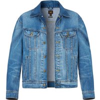 Lee Herren Jeansjacke blau Baumwolle unifarben von Lee