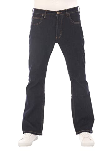 Lee Jeans Herren Stretch Bootcut Denver Jeanshose Hose Denim w30, Farbe: Rinse, Größe: 30W / 32L von Lee