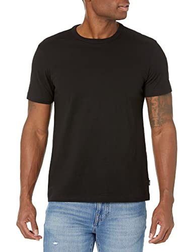 Lee Herren Kurzärmeliges weicher Baumwolle T-Shirt, schwarz, X-Groß von Lee