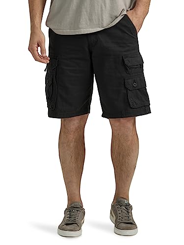 Lee Herren Latzhose Wyoming Cargo Short - Schwarz - 56 von Lee