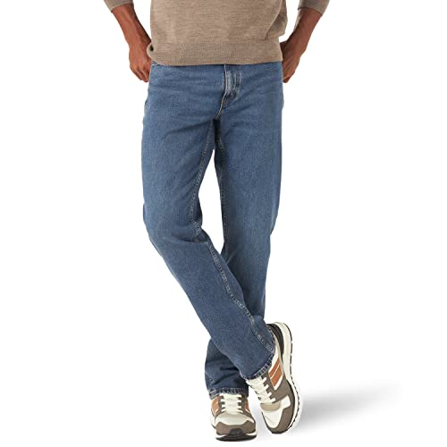 Lee Herren Legendary Relaxed Straight Jeans, Frosted Night, 33W / 32L von Lee